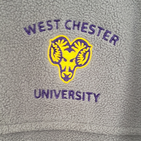 West Chester University Fleece Zip-Up Jacket Size L - Picture 13 of 15